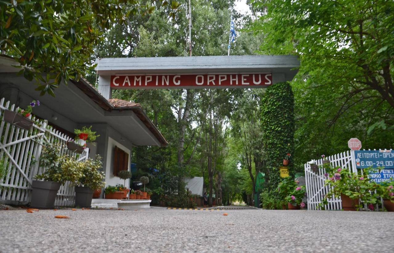 Camping Orpheus Apartments Neos Panteleimonas Bagian luar foto